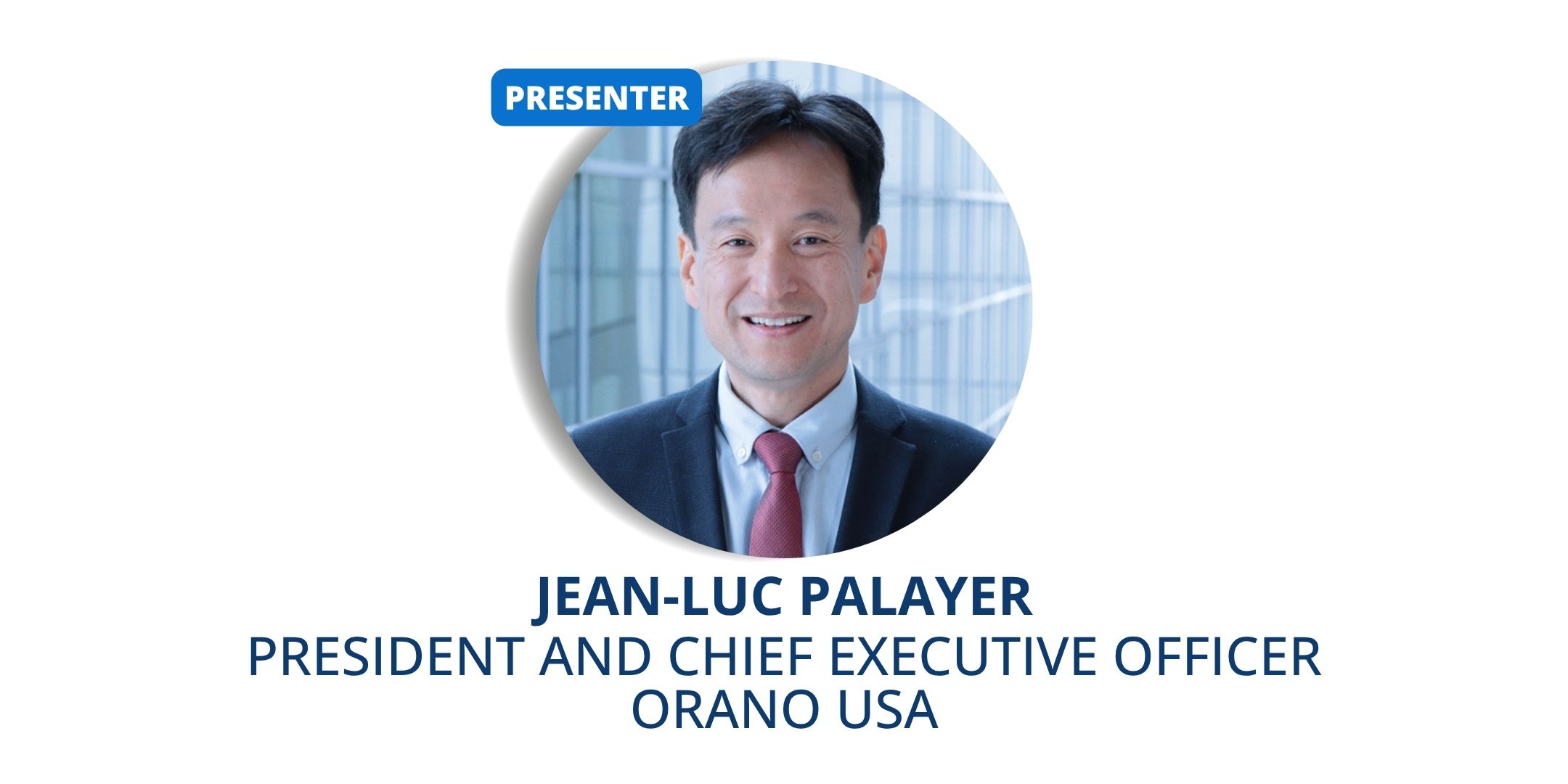 Presenter Jean-Luc Palayer